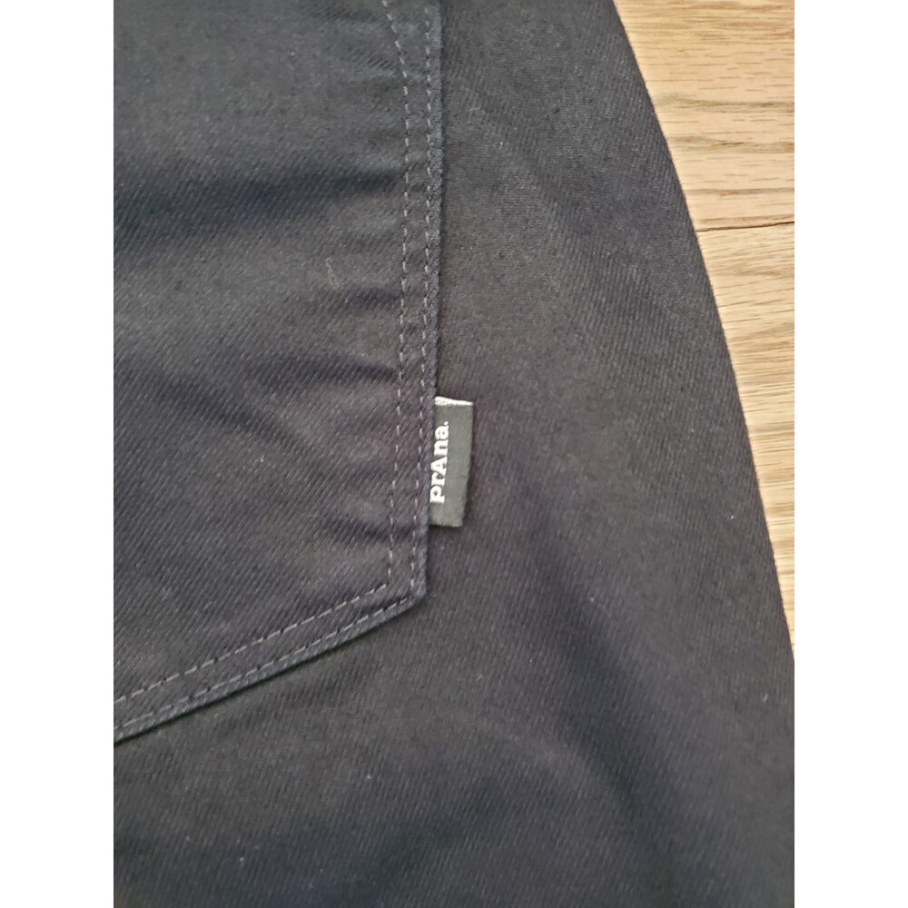 prAna Women's Oday Skinny Jeans Black Comfort Normcore Minimalism Womens 6 EUC - Picture 6 of 8